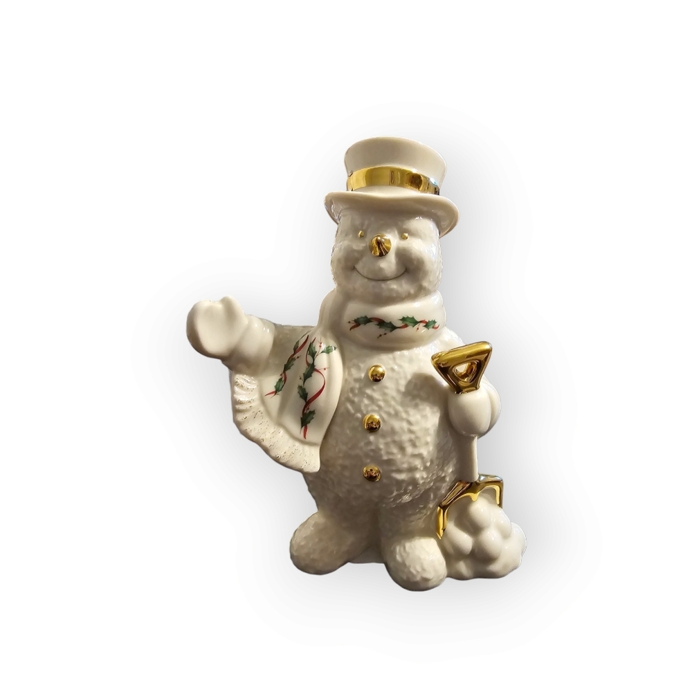 Lenox "Very first snow" snowman figurine